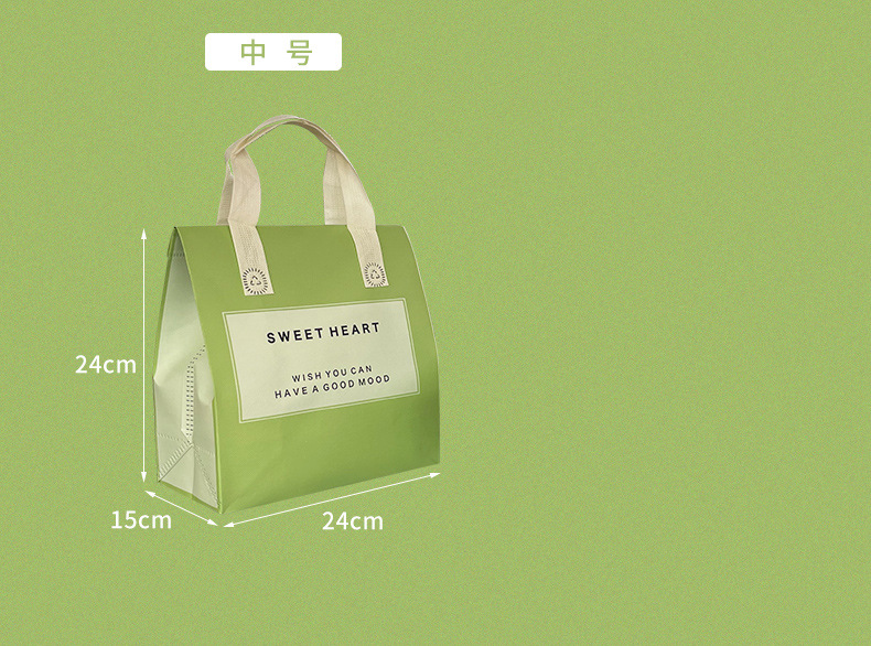 台中市奶茶外卖袋餐饮外卖袋-铝箔保温袋定做-单杯奶茶外卖袋